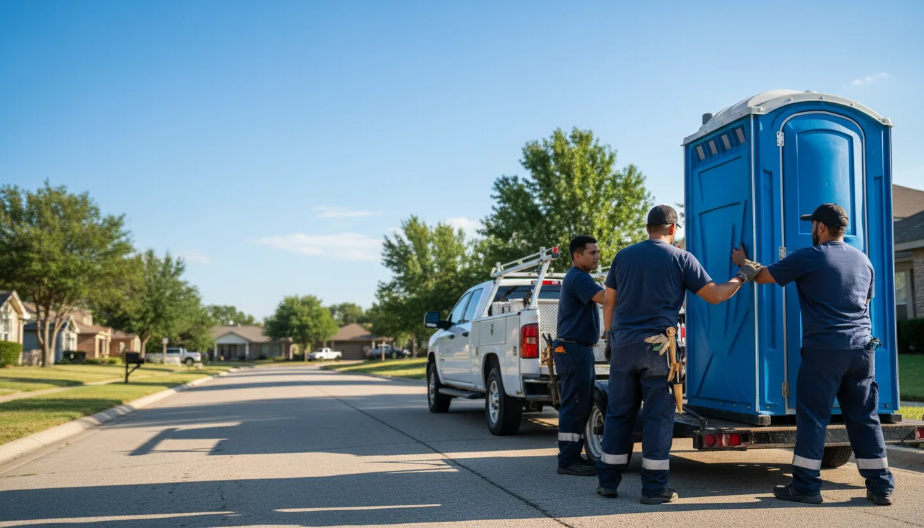 Portable Toilet Rental in Fruitvale, TX near me